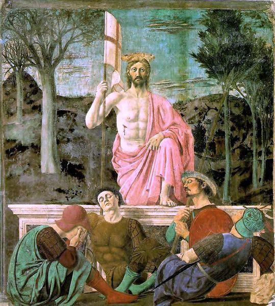 Piero della Francesca The Resurrection.